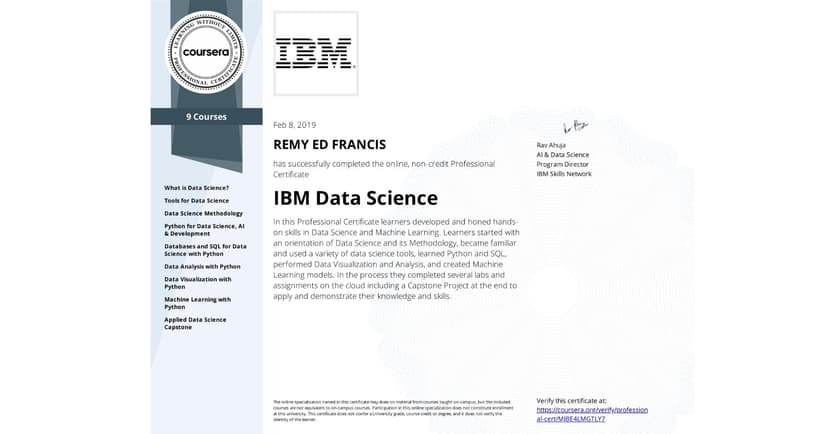 IBM Data Science