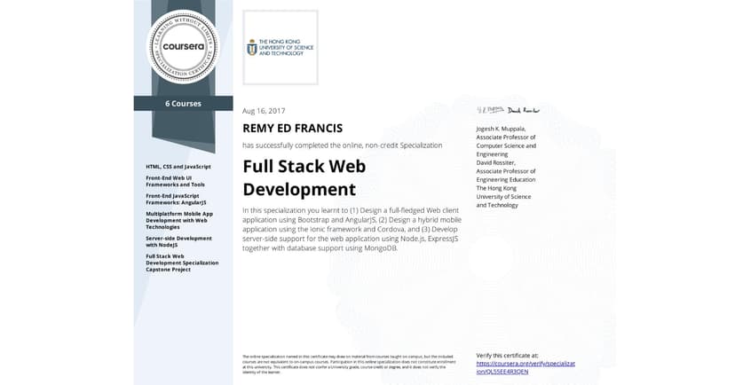 Full Stack Web Development